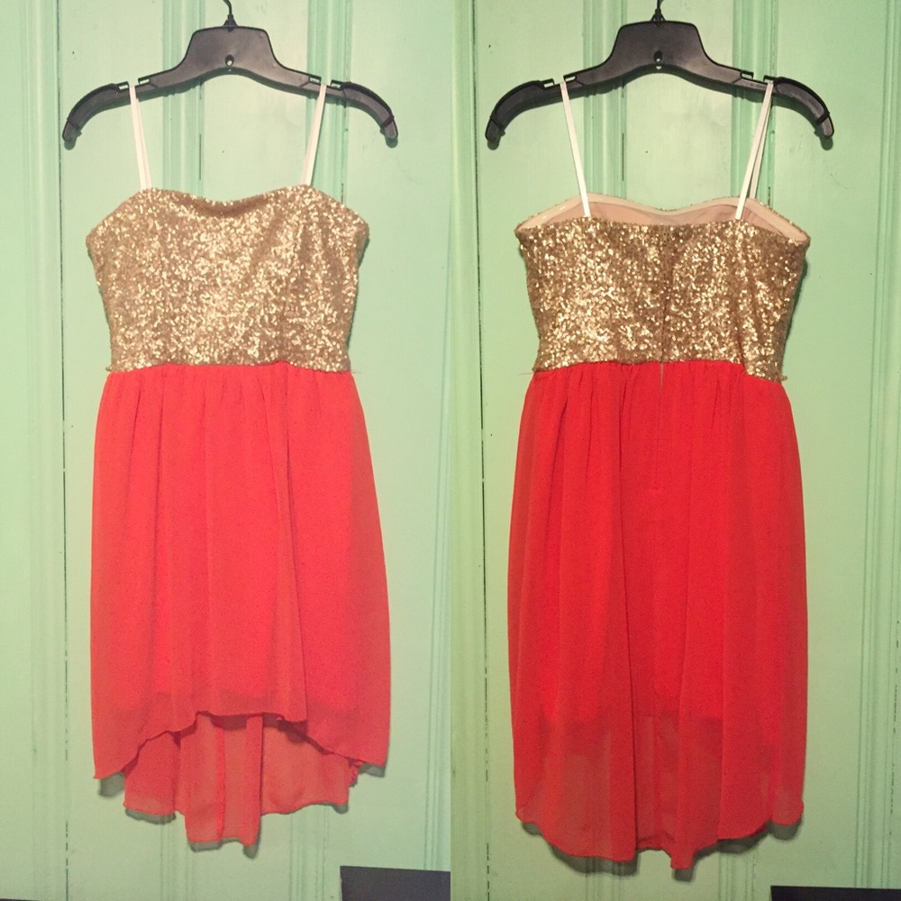 Jodi Kristopher Strapless Party Dress