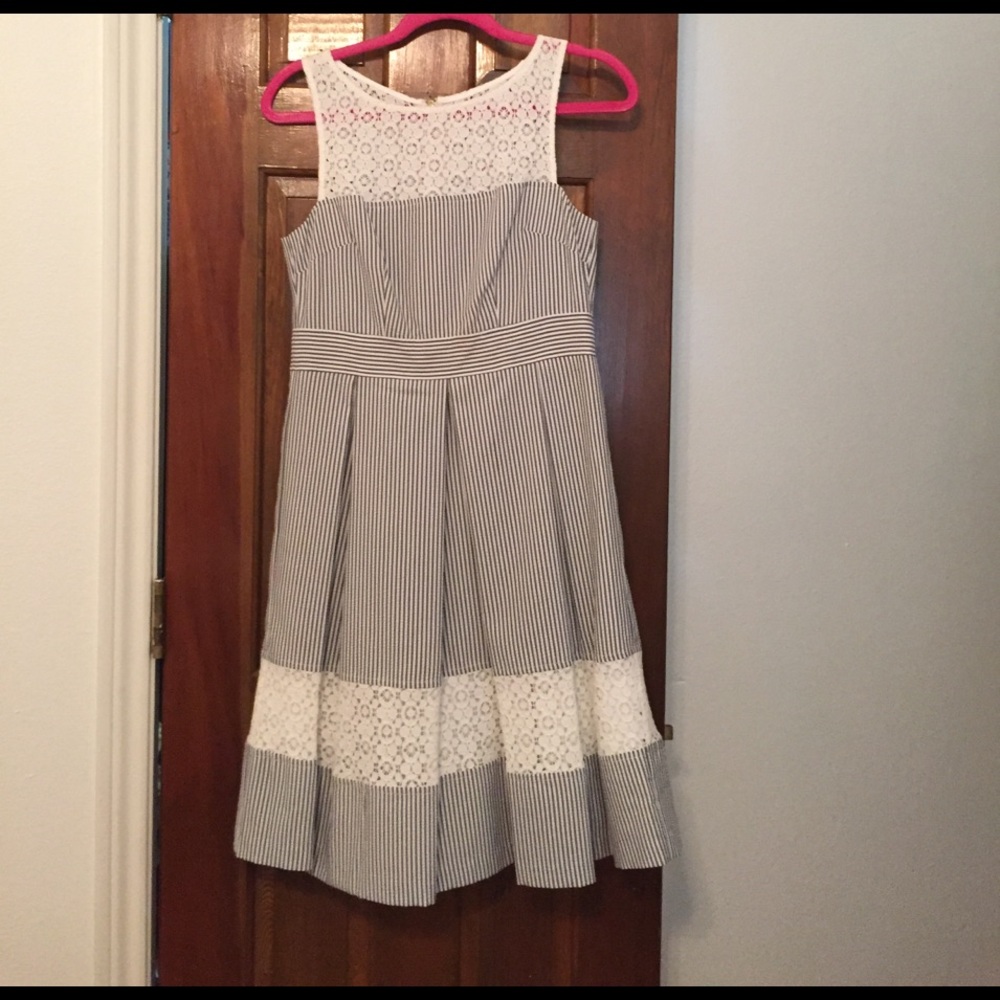 Seersucker Dress