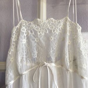 Oscar de la renta nightgown.