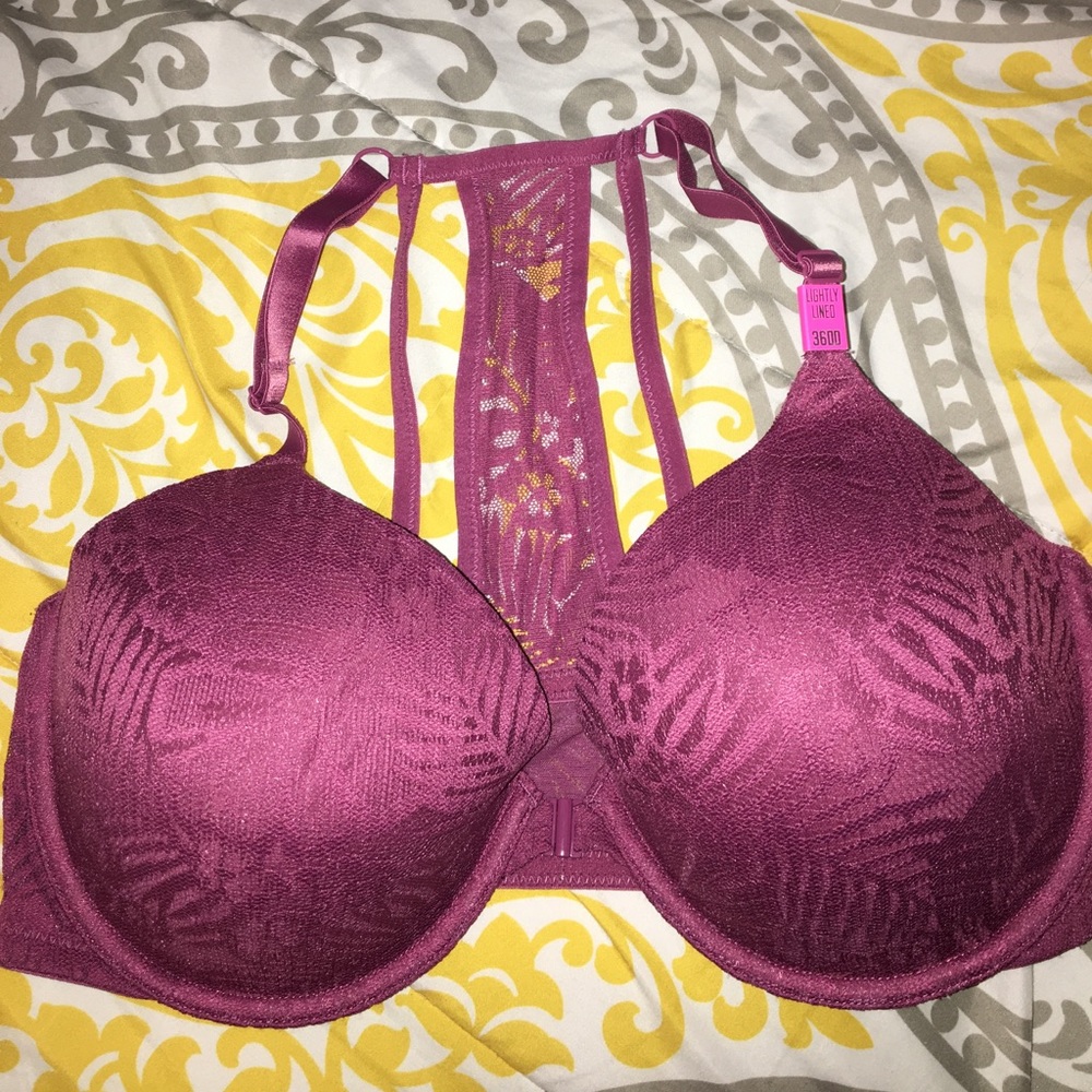 Pink bra