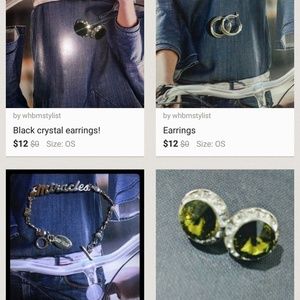 🎈Jewelry: 3 Earrings & 1 {WHBM} Bracelet