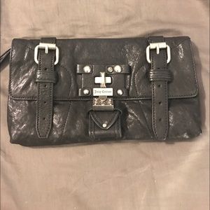 Juicy Couture black clutch