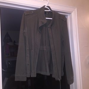 Army green jacket