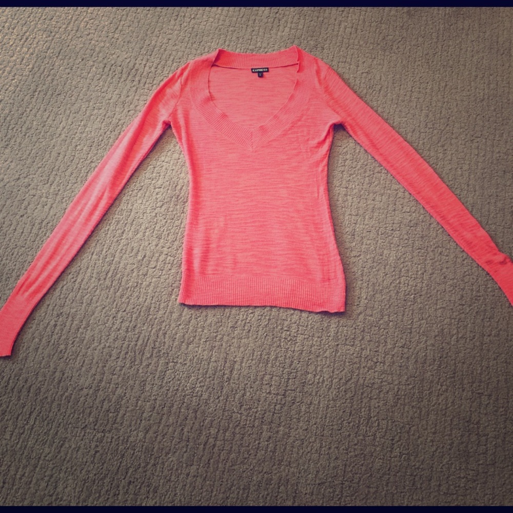 Women's Express V Neck Sweater