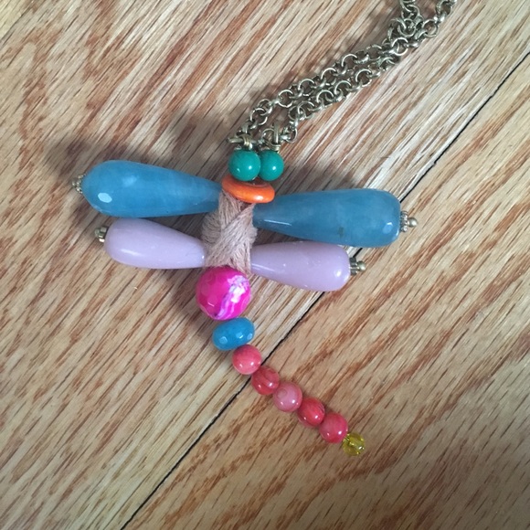 NWOT Long butterfly necklace from Spain - Picture 3 of 4