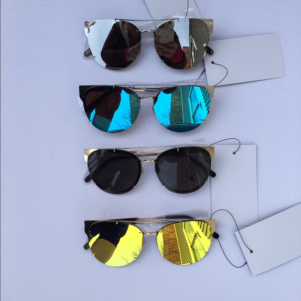 LAST ONE (BLACK) 🌞Mirrored sunglasses🌞 - Picture 2 of 3