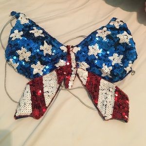 American flag butterfly top!