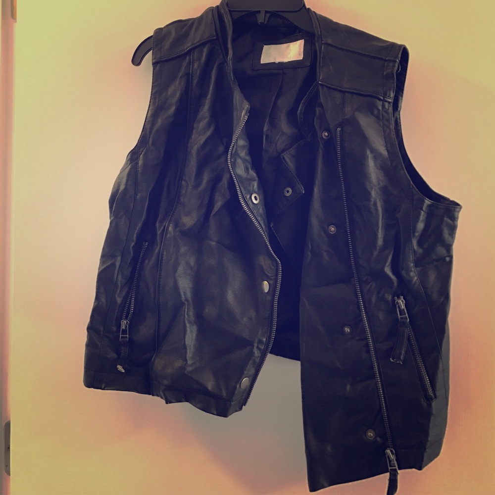 Leather Vest