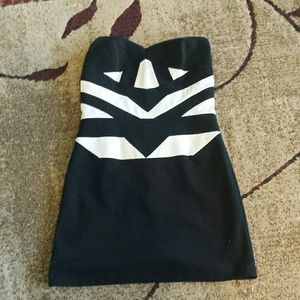 BCBG Strapless Dress