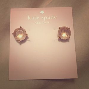 Reposh Kate Spade Champagne gumdrop studs