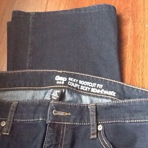 Dark denim Gap sexy Bootcut Jean