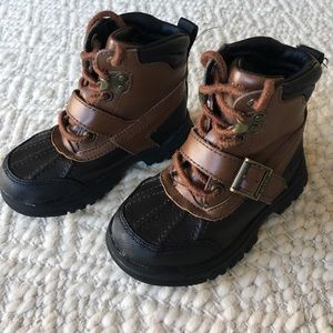 POLO RALPH LAUREN COLBY DUCK BOOTS TODDLER SIZE 7