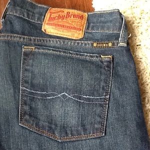 Lucky Brand Zoe straight medium denim