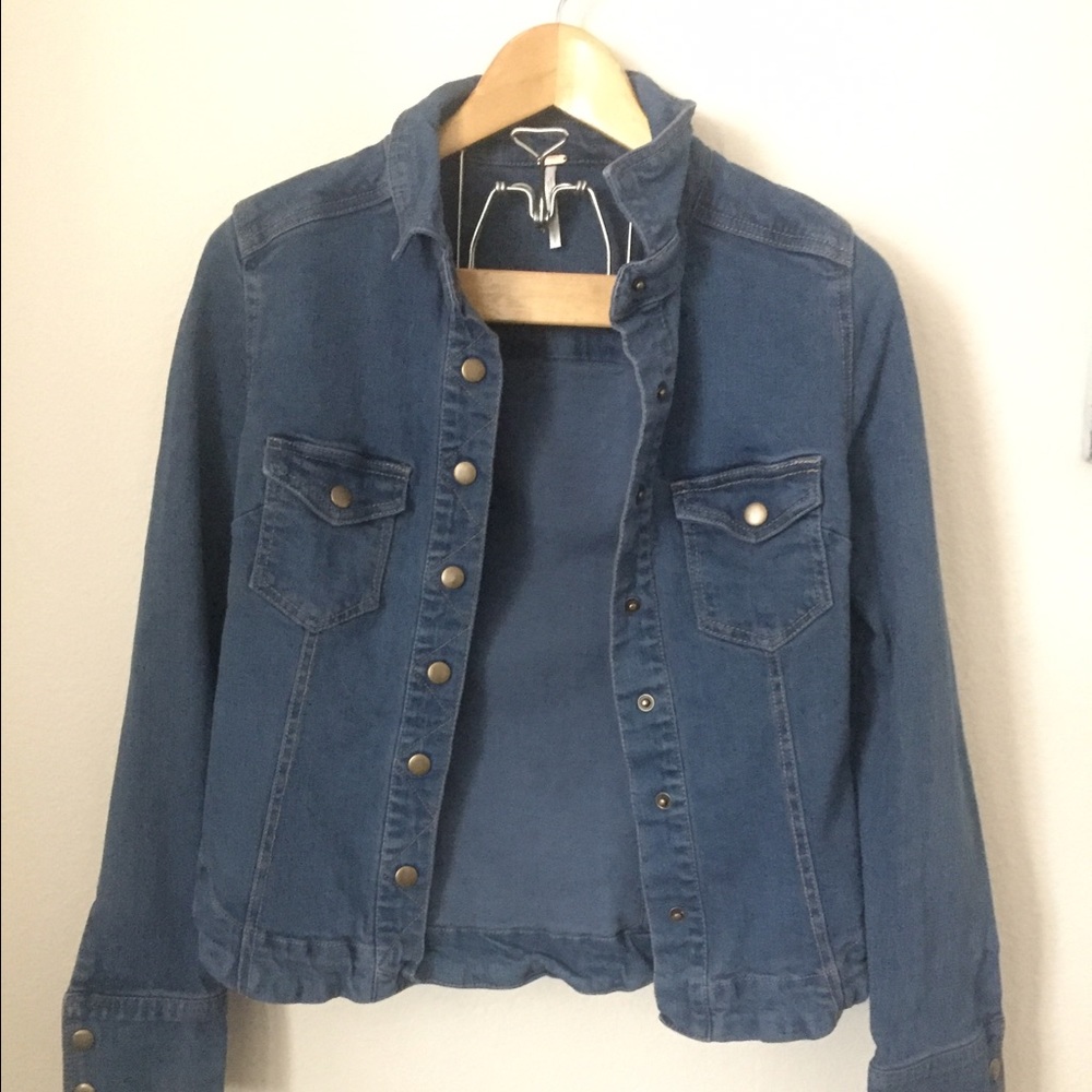 Free People { Rogue Denim Shirt }