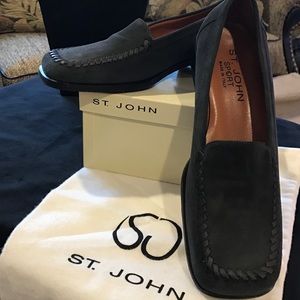 NIB St John Kate Camel/Black Shoes