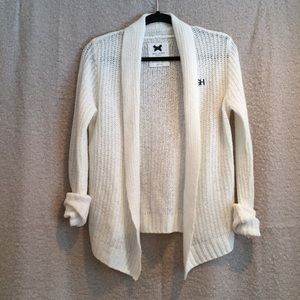 Gilly Hicks White Sweater Cardigan