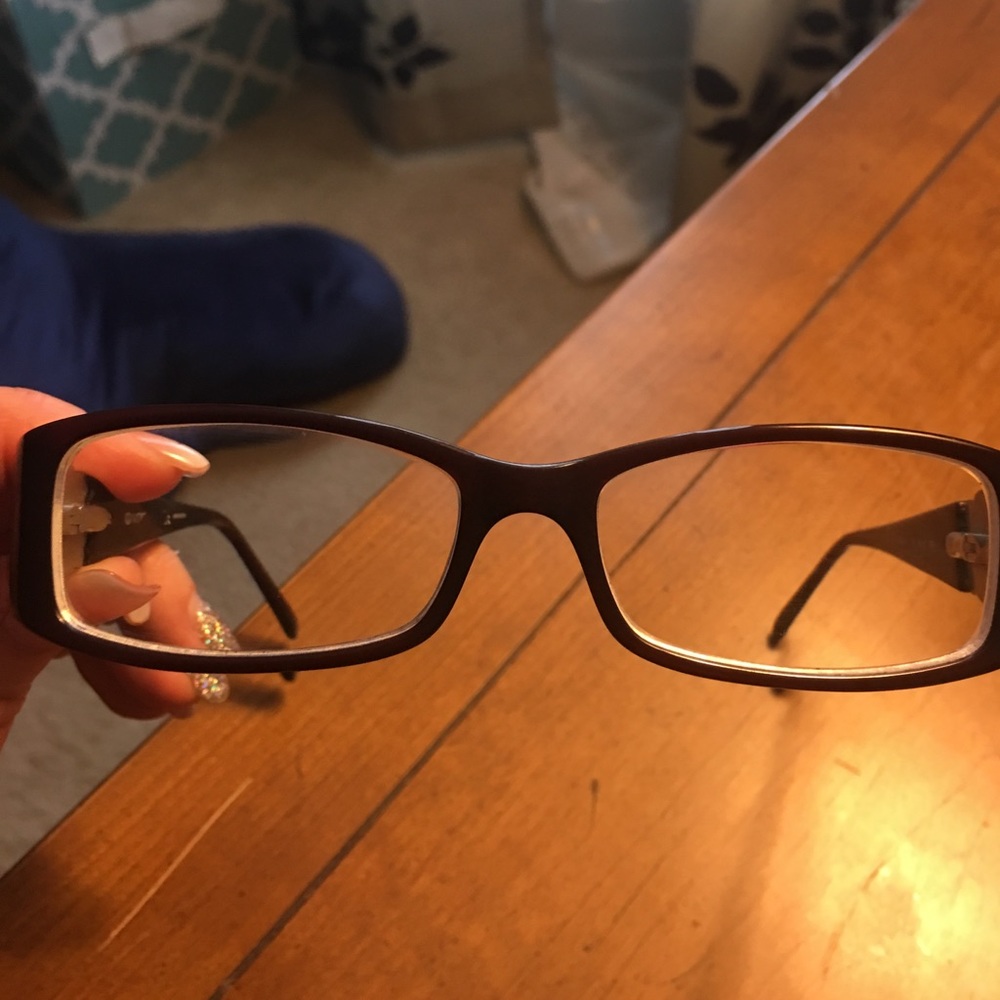 Vogue glasses dark red/maroon
