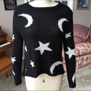 Material Girl Star and Moon Sweater🌙⭐️