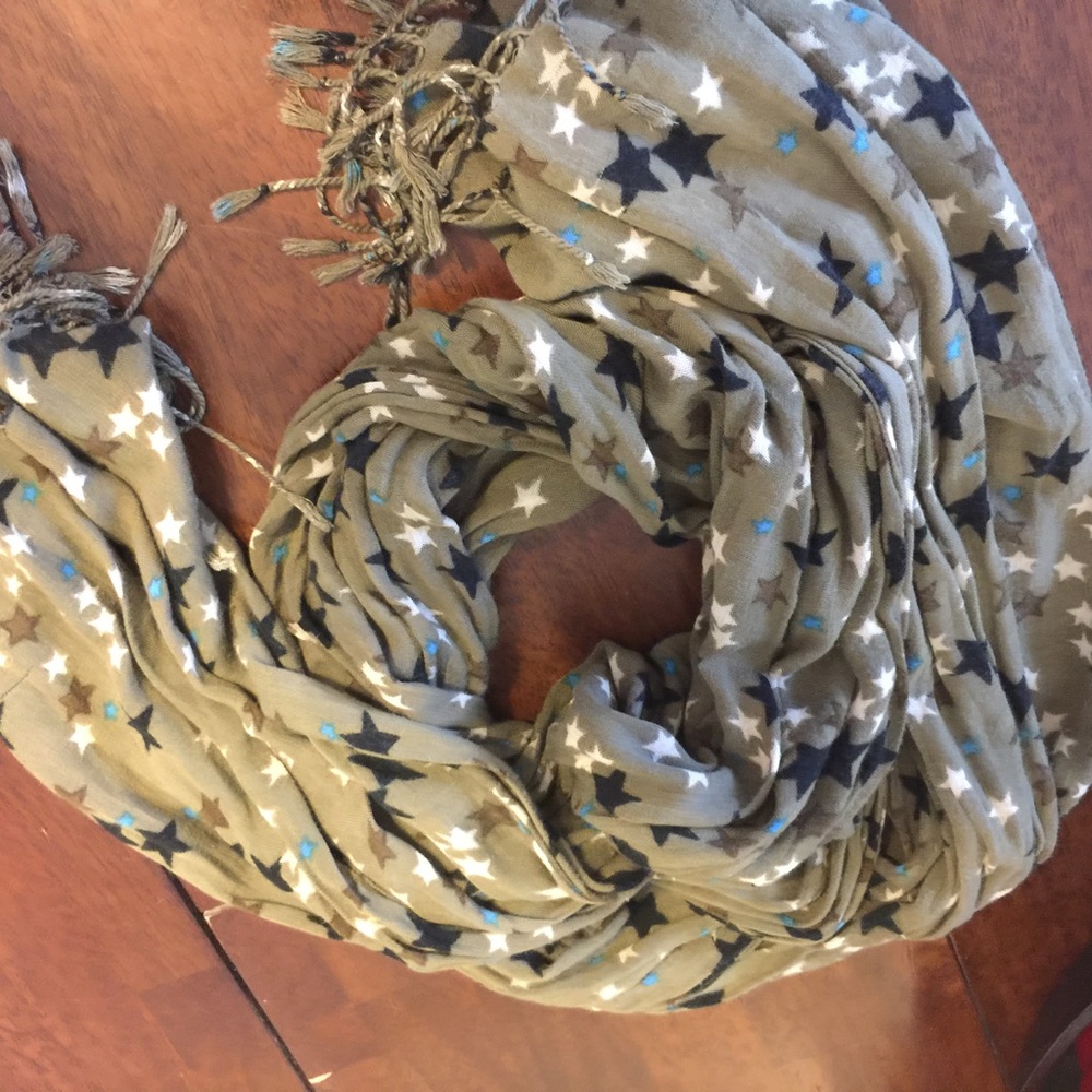 Long, wide & fun scarf that is large enough to wear as a shawl!