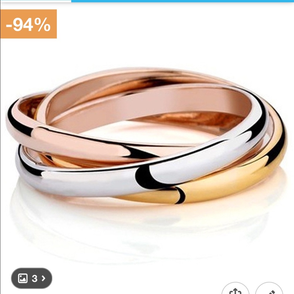 Tri color ring