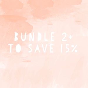 BUNDLE 3 or more items