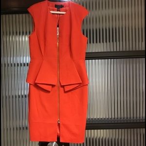 Ted Baker Dark Orange Dress