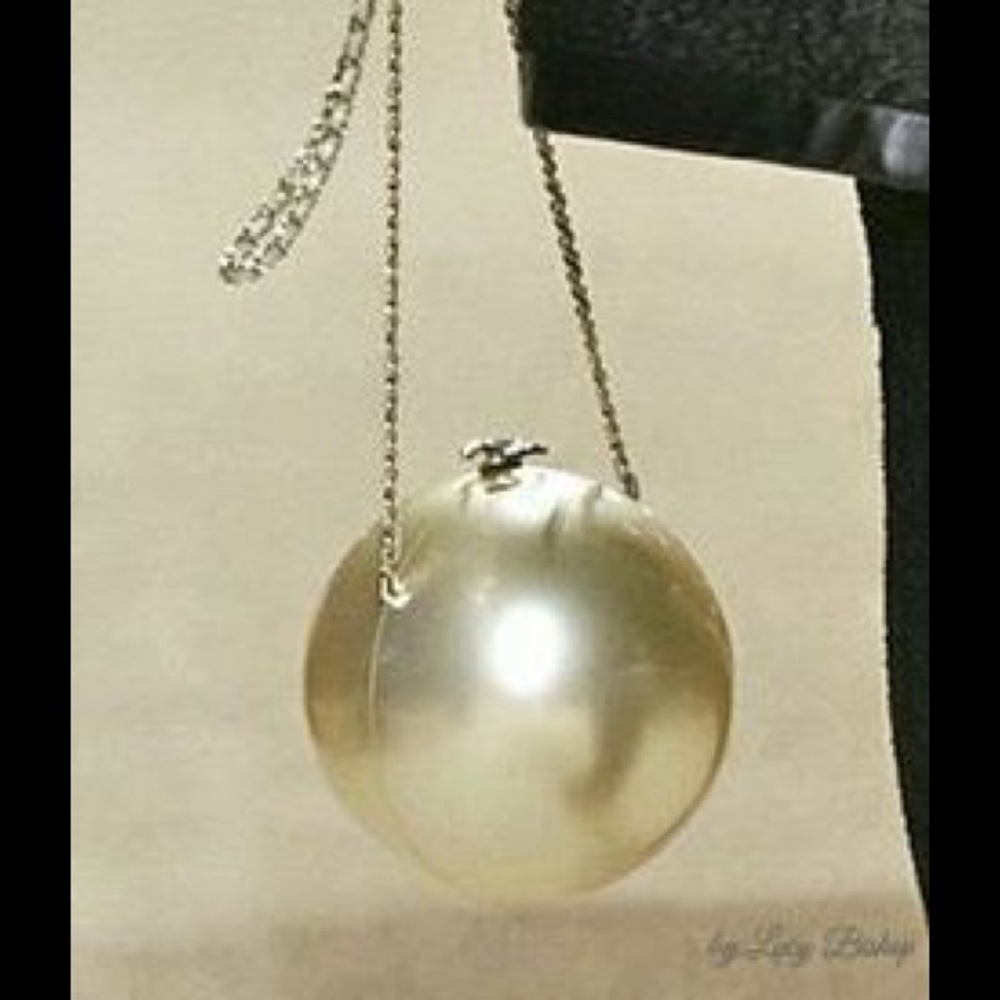 Black Pearl Crossbody Clutch - Picture 8 of 8