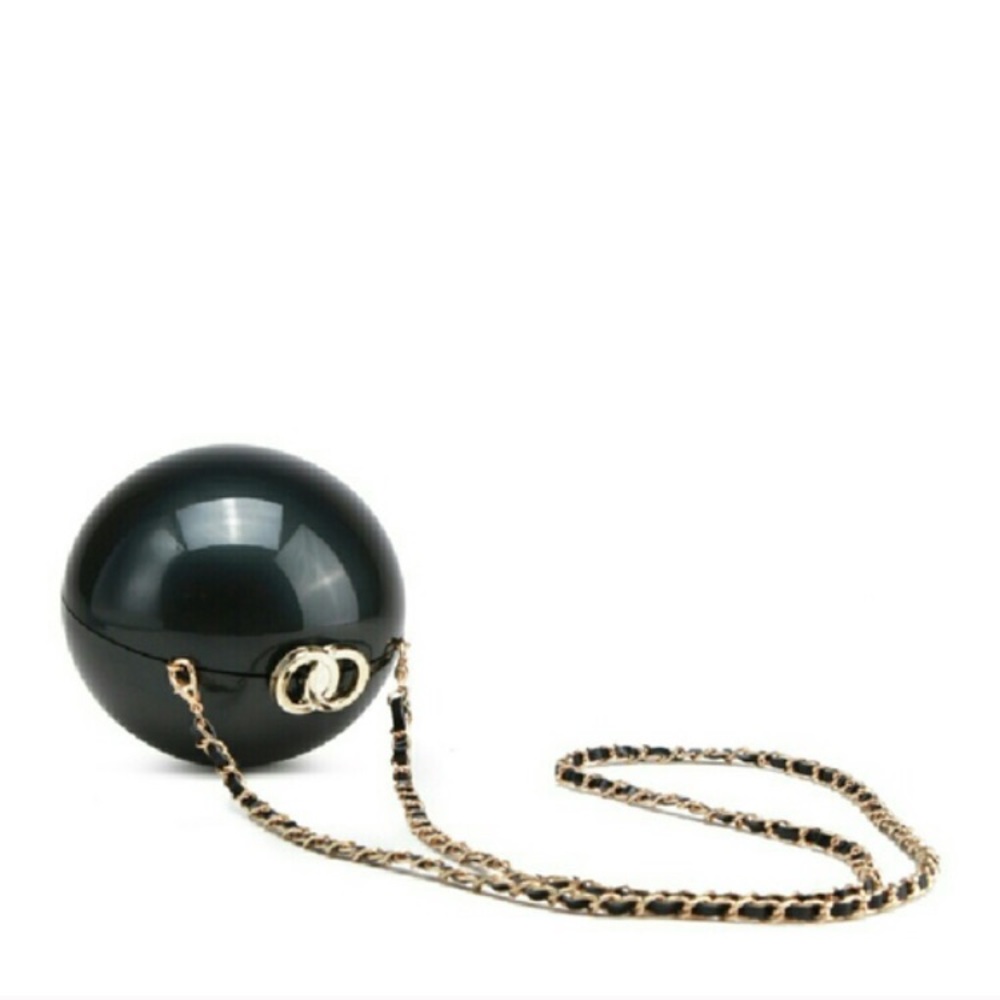 Black Pearl Crossbody Clutch - Picture 3 of 8