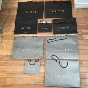 Gucci Shopping Bags - ask before buying!!!! $5 $10