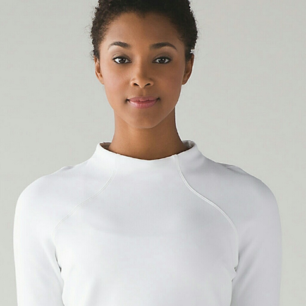 Hill and Valley Mock Neck
