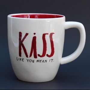 Rae Dunn Kiss like you mean it mug for Valentines