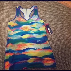 Fila sport racerback tank top