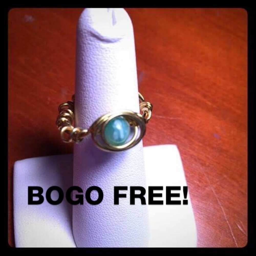 🔴Genuine Aura Quartz Crystal Artistry Ring