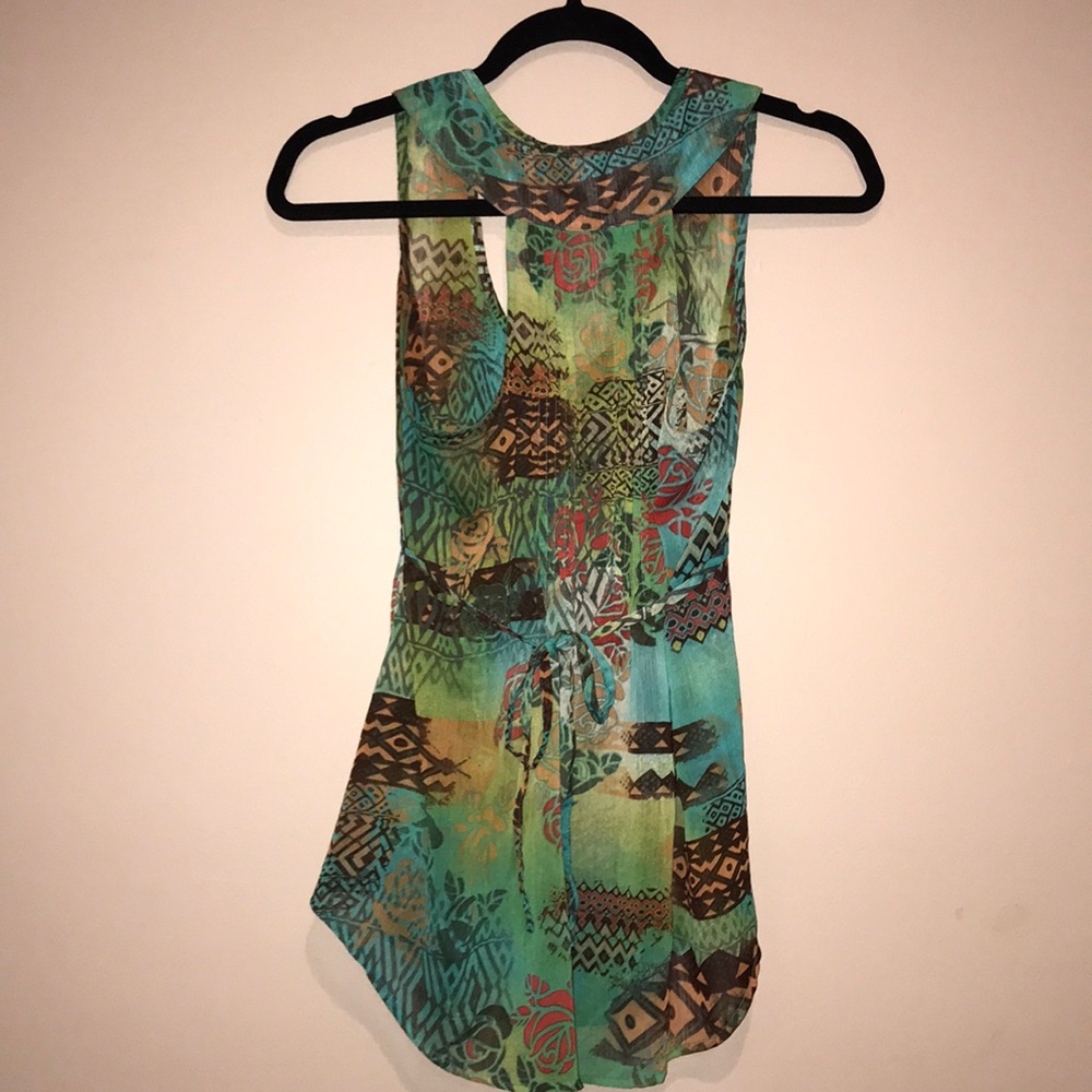 American Rag Button Up Tank - Picture 2 of 4