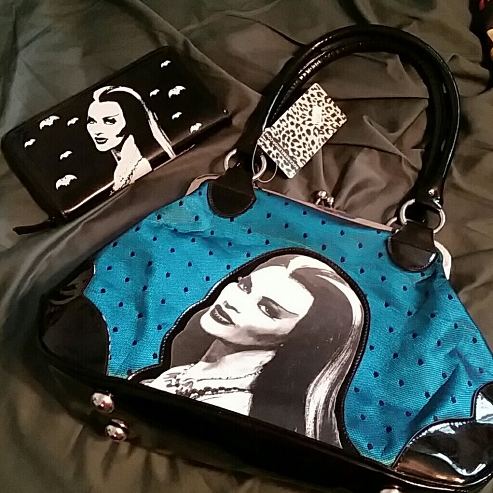 Lilly Munster Purse and Wallet