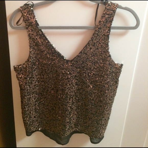 Macy's Tops - Last chance! Sparkly tank top