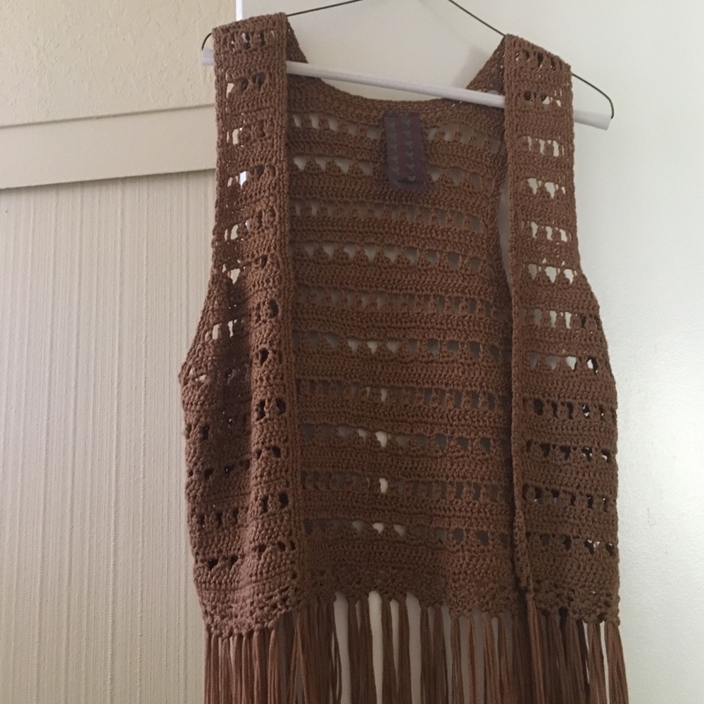 Woman's Lg. Rust colored vest