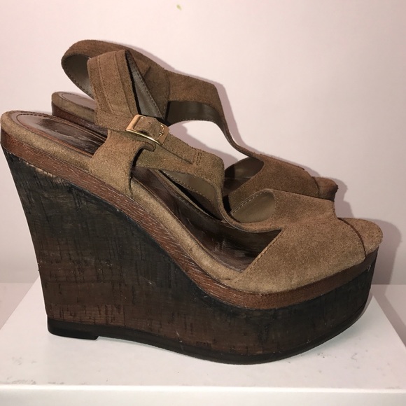 Peep Toe Wedges - Picture 3 of 4