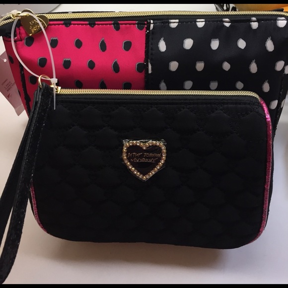 Betsey Johnson Handbags - NWT - 2 Betsey Johnson cosmetic cases.