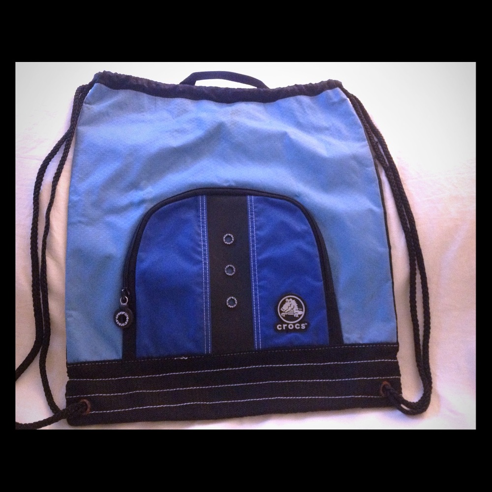 🌟 SALE! Crocs sackpack drawstring backpack