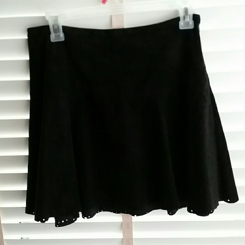 Suede BCBG skirt