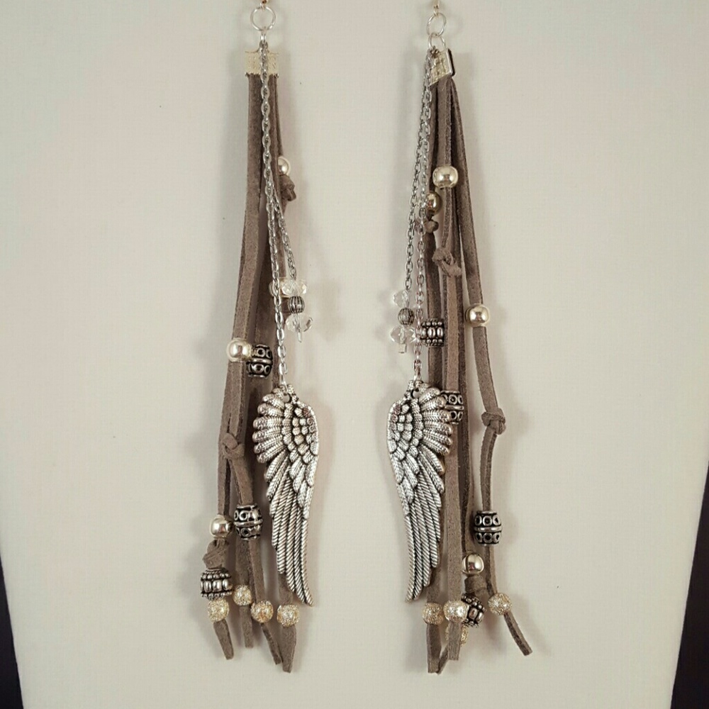 Bohenian Wing Earrings (18a) FLASH SALE!