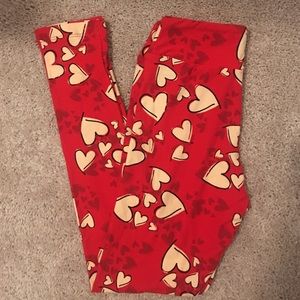 LuLaRoe TWEEN Valentines Leggings!