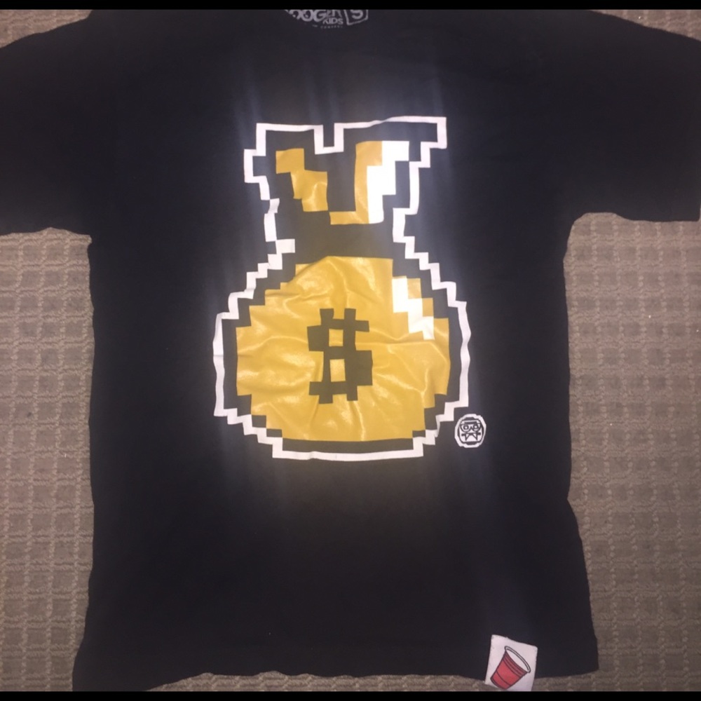 Booger kids Money bag Tee