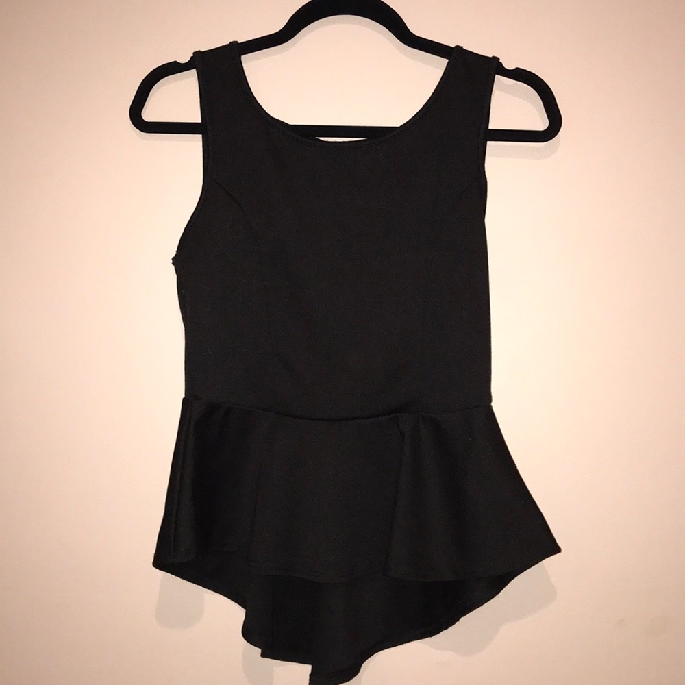 Adorable Bow🎀 Peplum Top