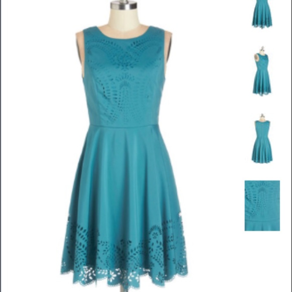 ModCloth "Invitation Designer" fit and flare dress