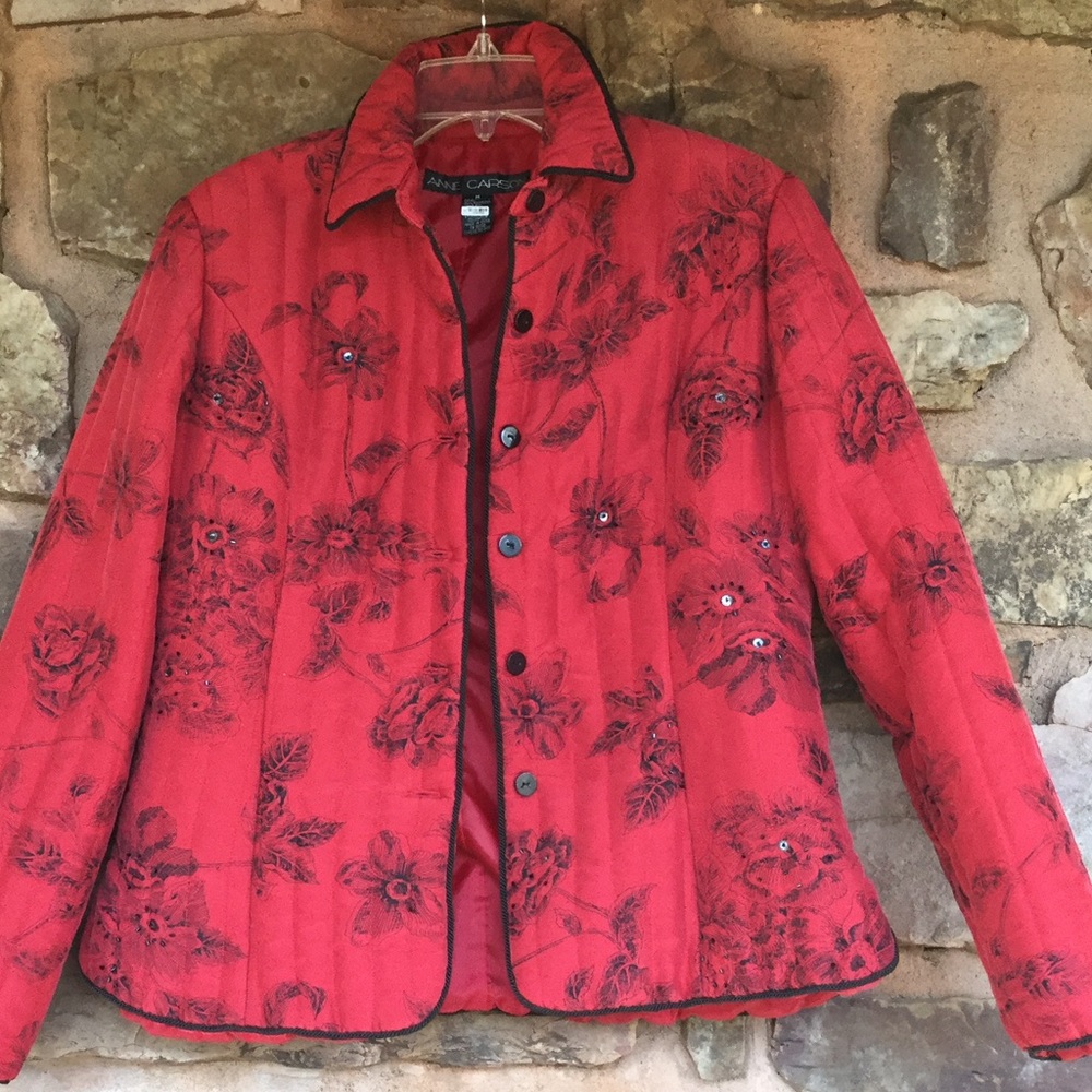 Anne Carson Silk Jacket