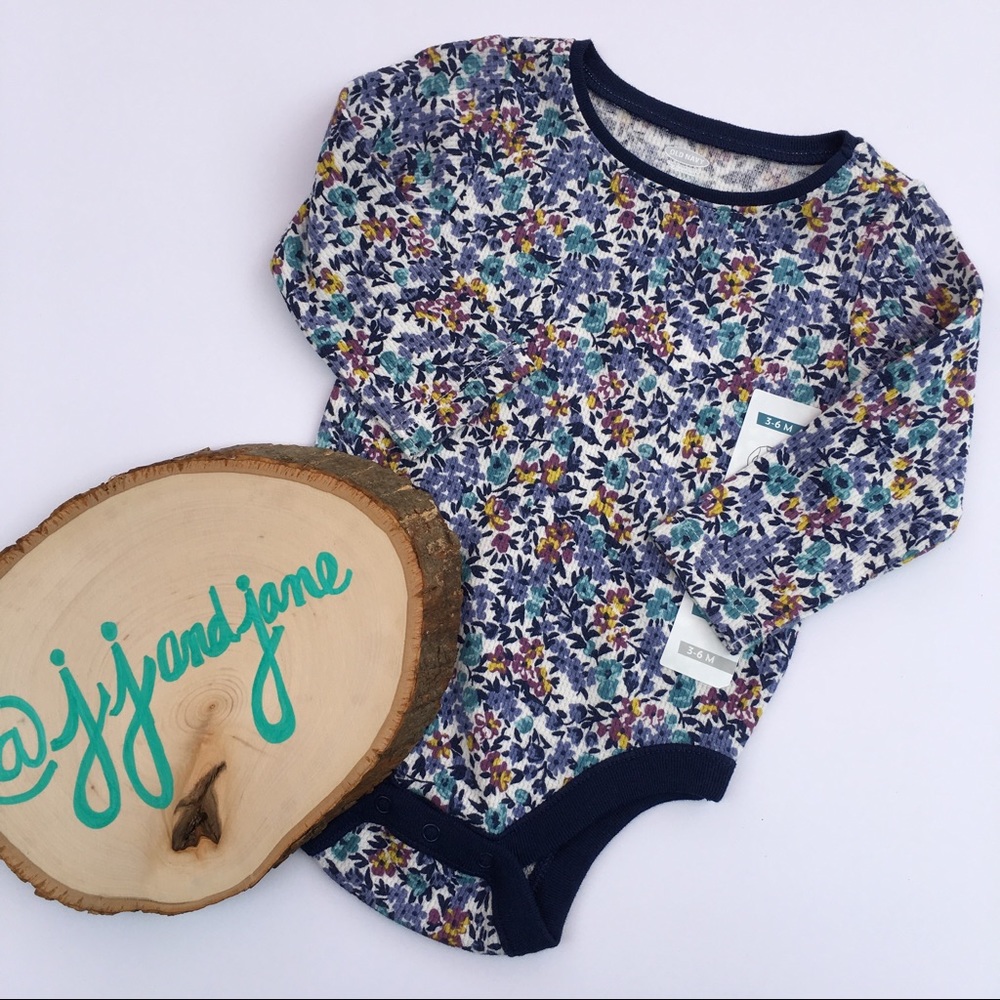 NWT Floral Onesie
