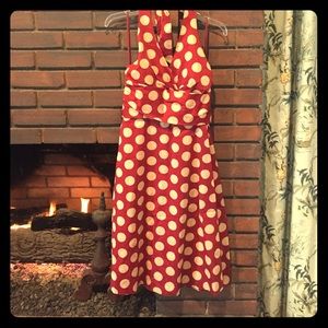 Vintage style polka dot dress
