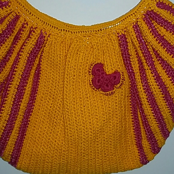 NWT // D'Milikah Crochet Round Love Bag - Picture 4 of 4